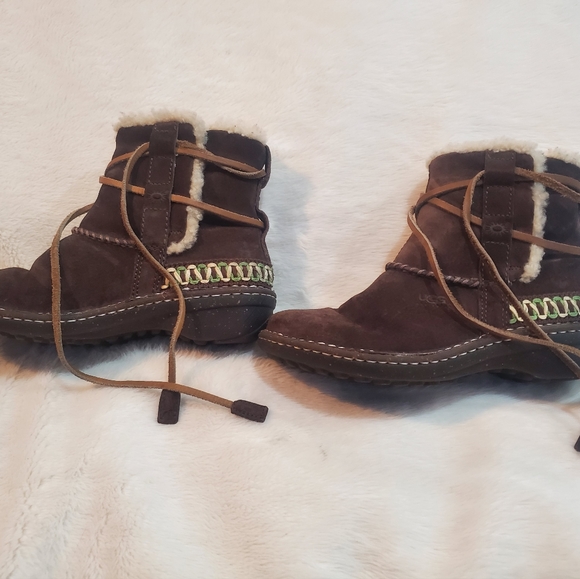 NWOT UGG Brown Boots - Picture 2 of 15